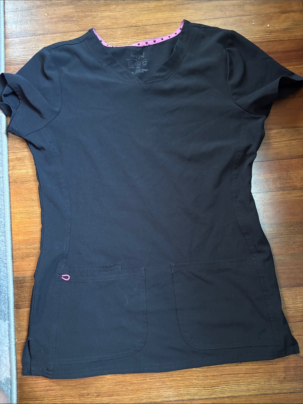 Heart and Soul black scrubs. Top and jogger bottoms. In great condition.